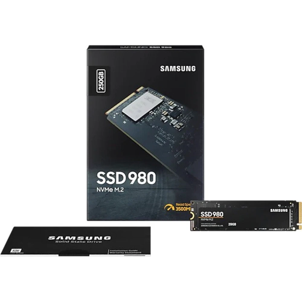 Жесткий диск Samsung 980 Series MZ-V8V250BW SSD (твердотельные), 250 ГБ, M.2, PCIe