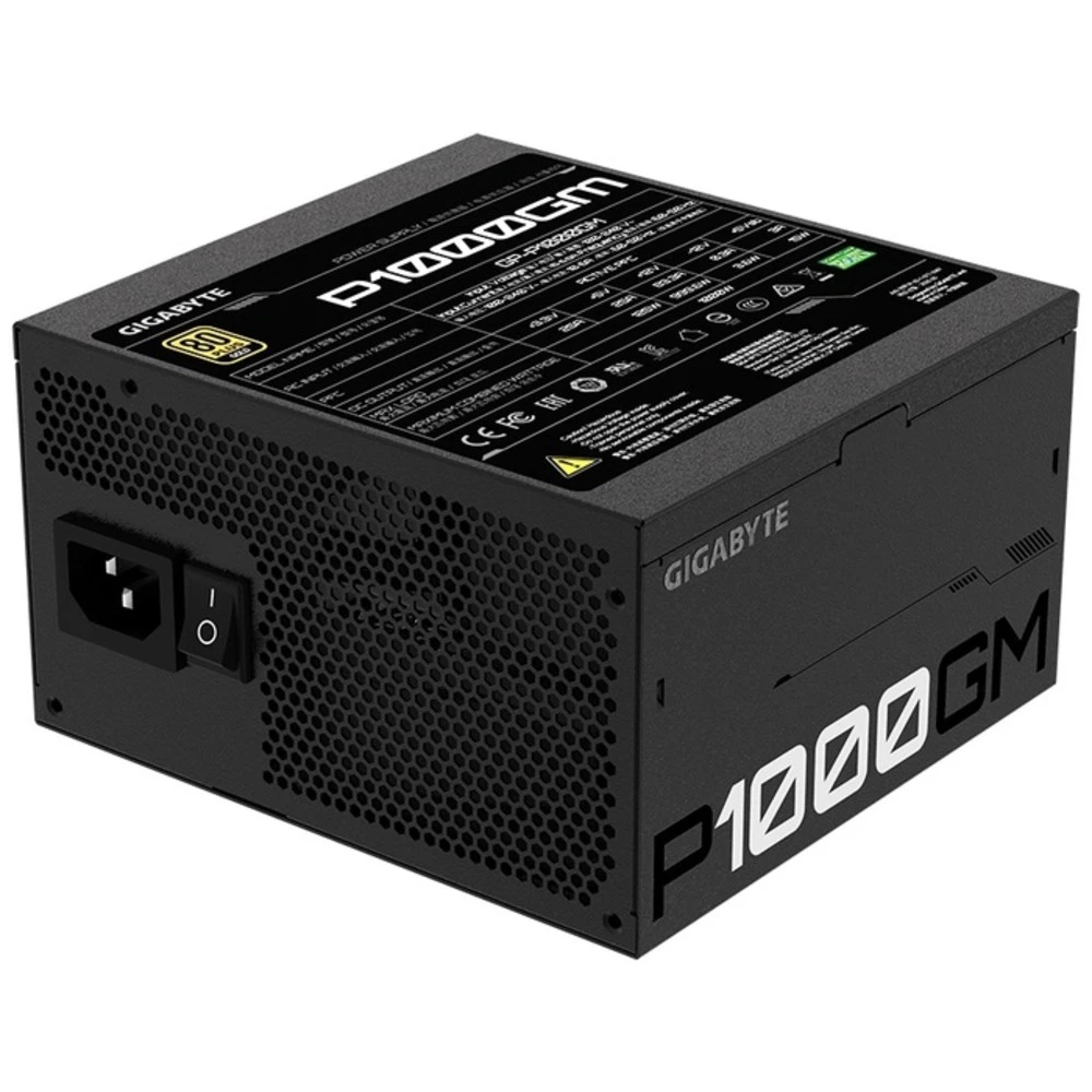 Блок питания Gigabyte GP-P1000GM 1000 Вт, 80+ Gold