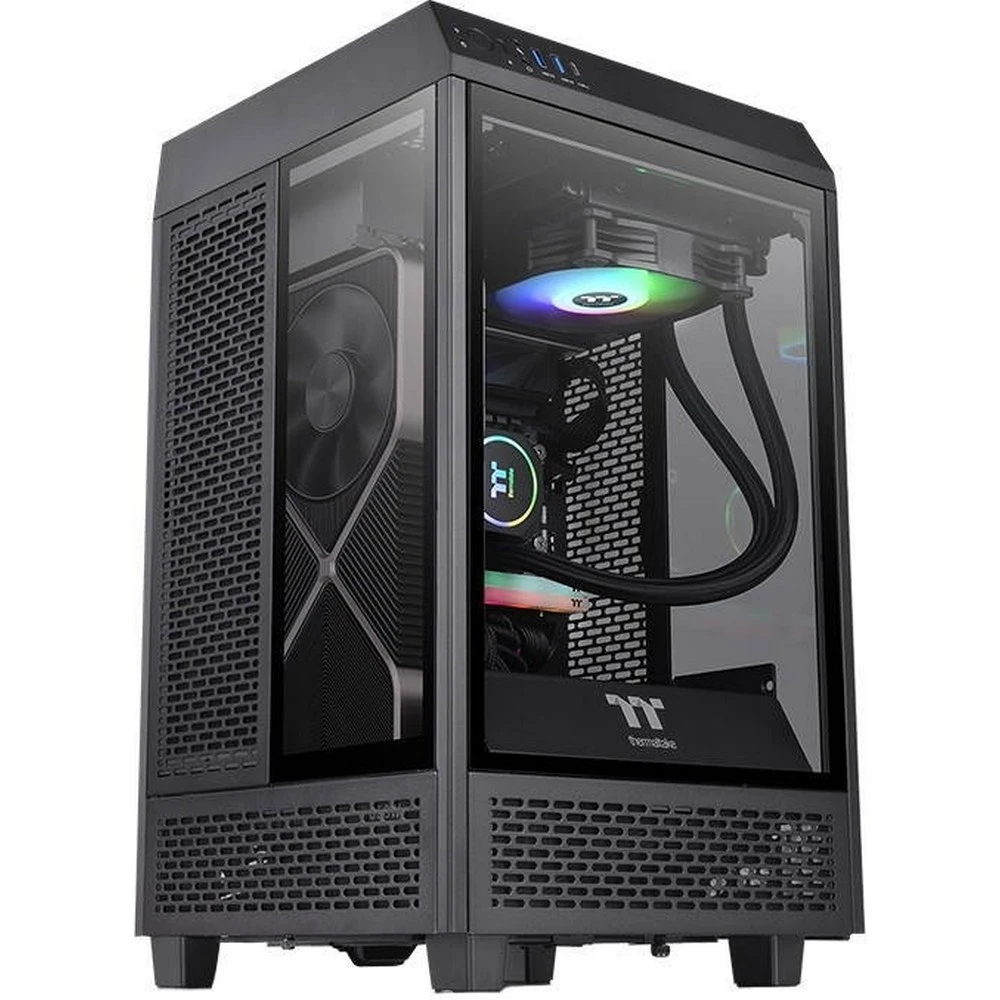 Корпус Thermaltake The Tower 100 CA-1R3-00S1WN-00 Mini-Tower