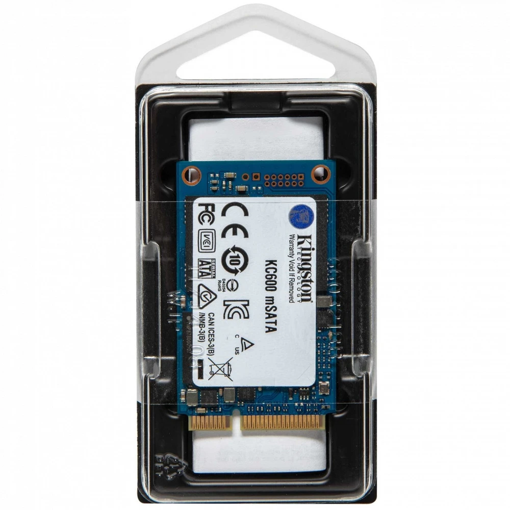 Жесткий диск Kingston KC600 SKC600MS/512G SSD (твердотельные), 512 ГБ, mSATA, SATA
