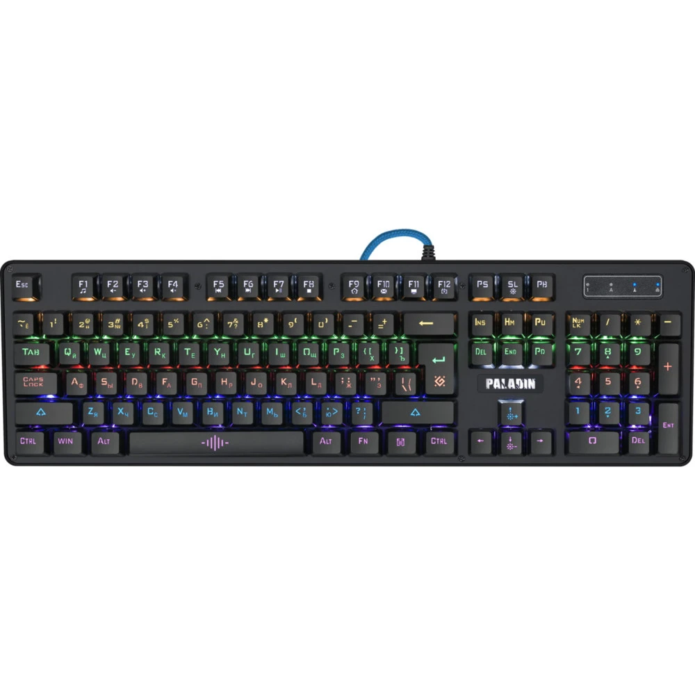 Клавиатура Defender Paladin GK-370L 45371 Проводная, USB