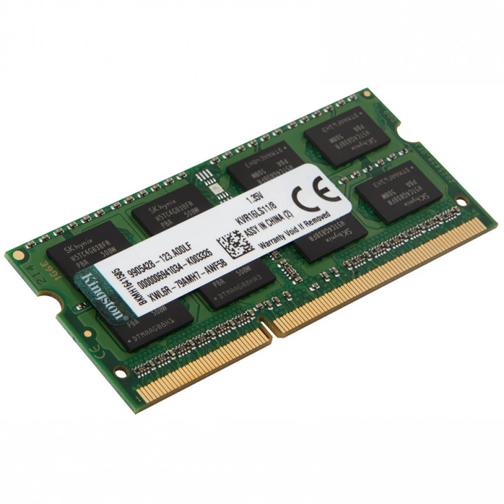 ОЗУ Kingston 8 ГБ KVR16LS11/8WP SO-DIMM, DDR3, 8 Гб, 1600 МГц
