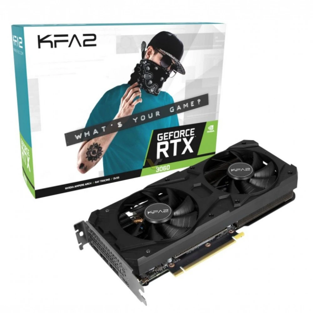 Видеокарта KFA2 GeForce RTX 3060 36NOL7MD1VOK 12 ГБ