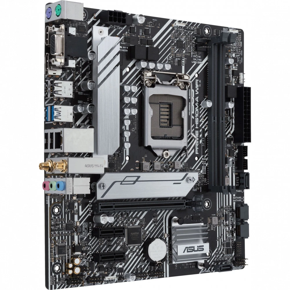 Материнская плата Asus PRIME H510M-A WIFI Micro-ATX, LGA 1200