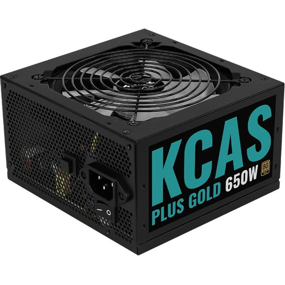 Блок питания Aerocool ATX 650W KCAS PLUS GOLD ACPG-KP65FEC.11 650 Вт, 80+ Gold