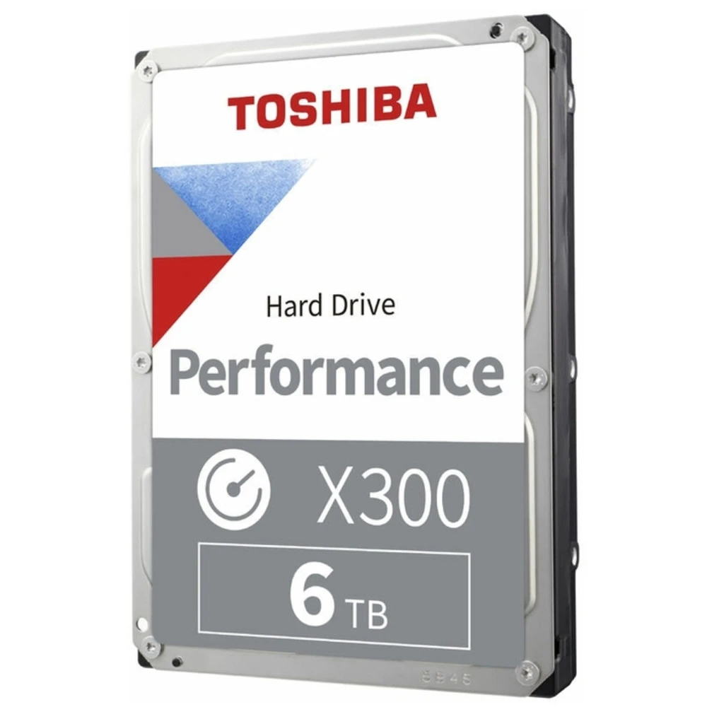 Жесткий диск Toshiba x300 HDWR160UZSVA HDD (классические), 6 ТБ, 3.5 дюйма, SATA