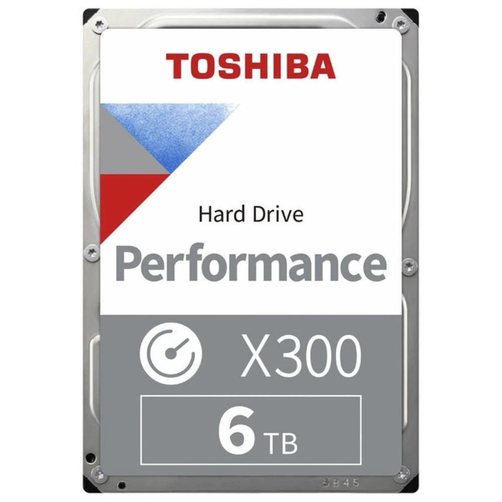 Жесткий диск Toshiba x300 HDWR160UZSVA HDD (классические), 6 ТБ, 3.5 дюйма, SATA