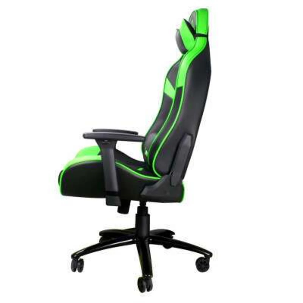 Компьютерное кресло GameMax Игровое кресло GCR08 GREEN/BLACK