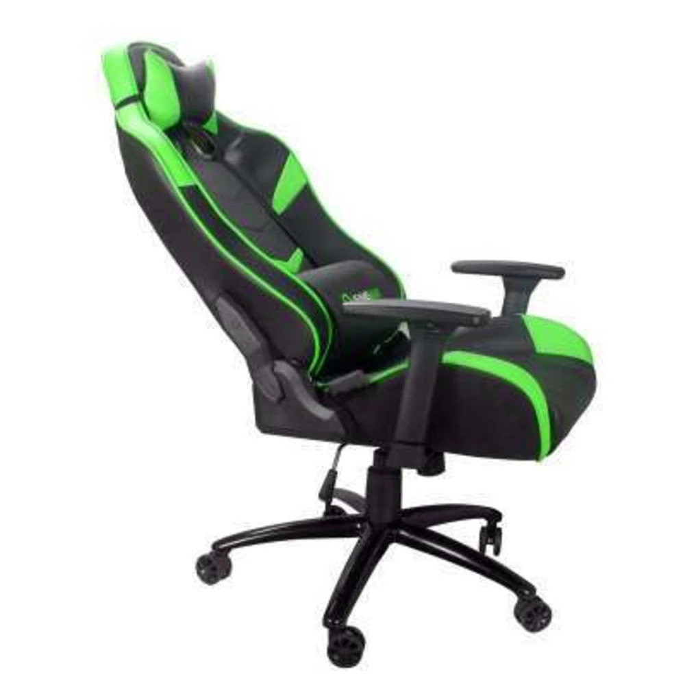 Компьютерное кресло GameMax Игровое кресло GCR08 GREEN/BLACK
