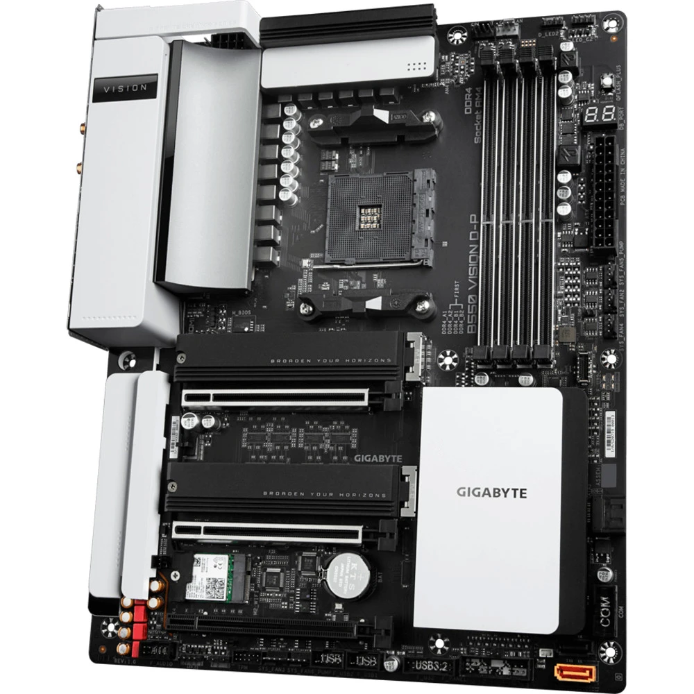 Материнская плата Gigabyte B550 VISION D-P ATX, AMD AM4