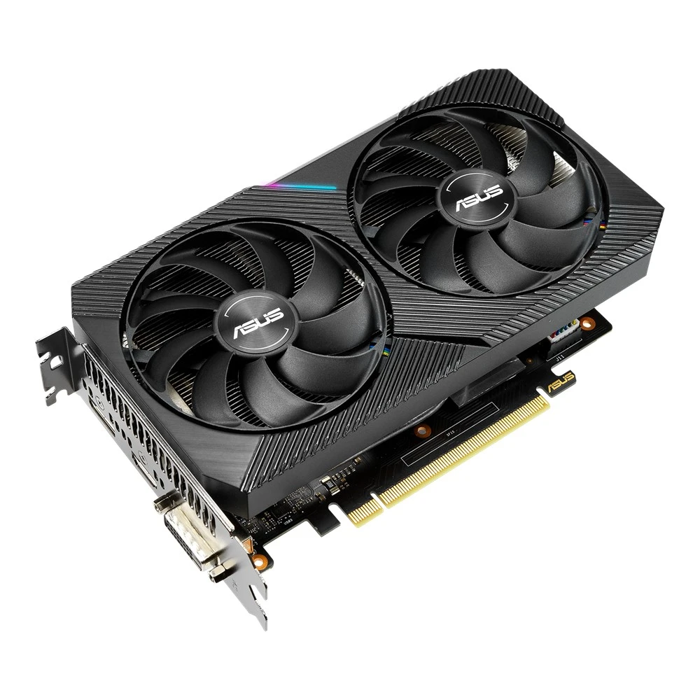 Видеокарта Asus DUAL-GTX1660S-6G-MINI 6 ГБ