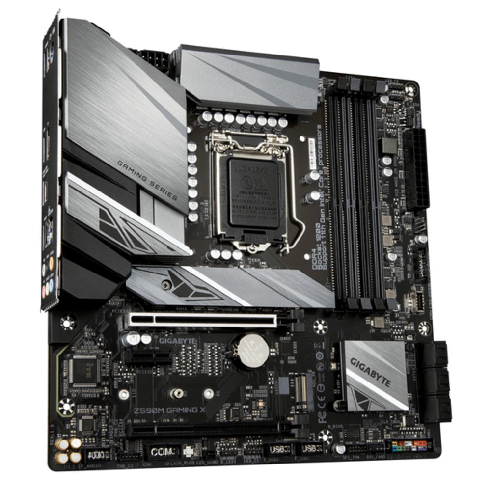 Материнская плата Gigabyte Z590M GAMIMG X Micro-ATX, LGA 1200