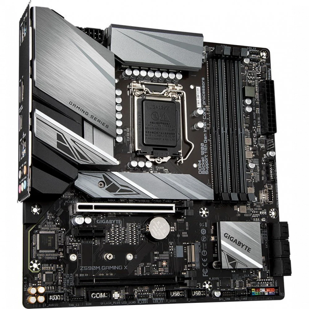 Материнская плата Gigabyte Z590M GAMING X Micro-ATX, LGA 1200