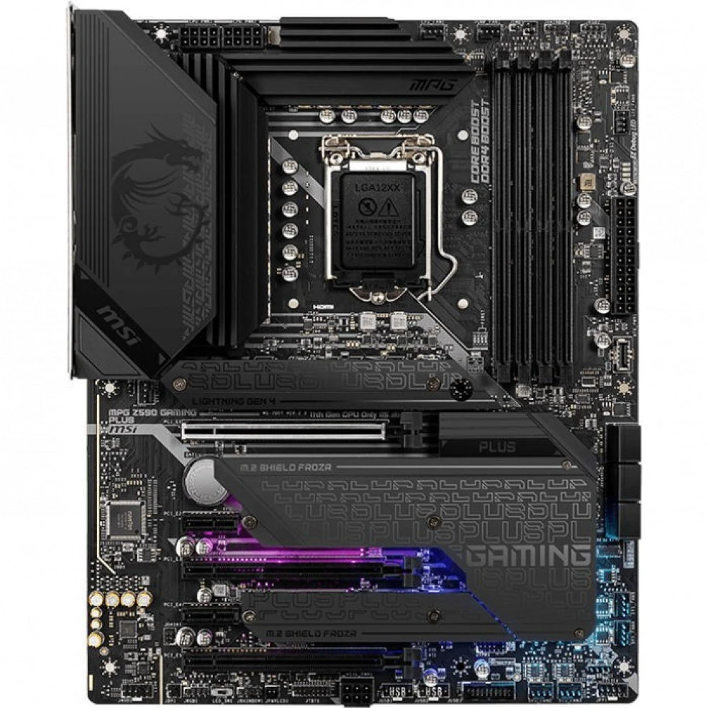 Материнская плата MSI MPG Z590 GAMING PLUS ATX, LGA 1200