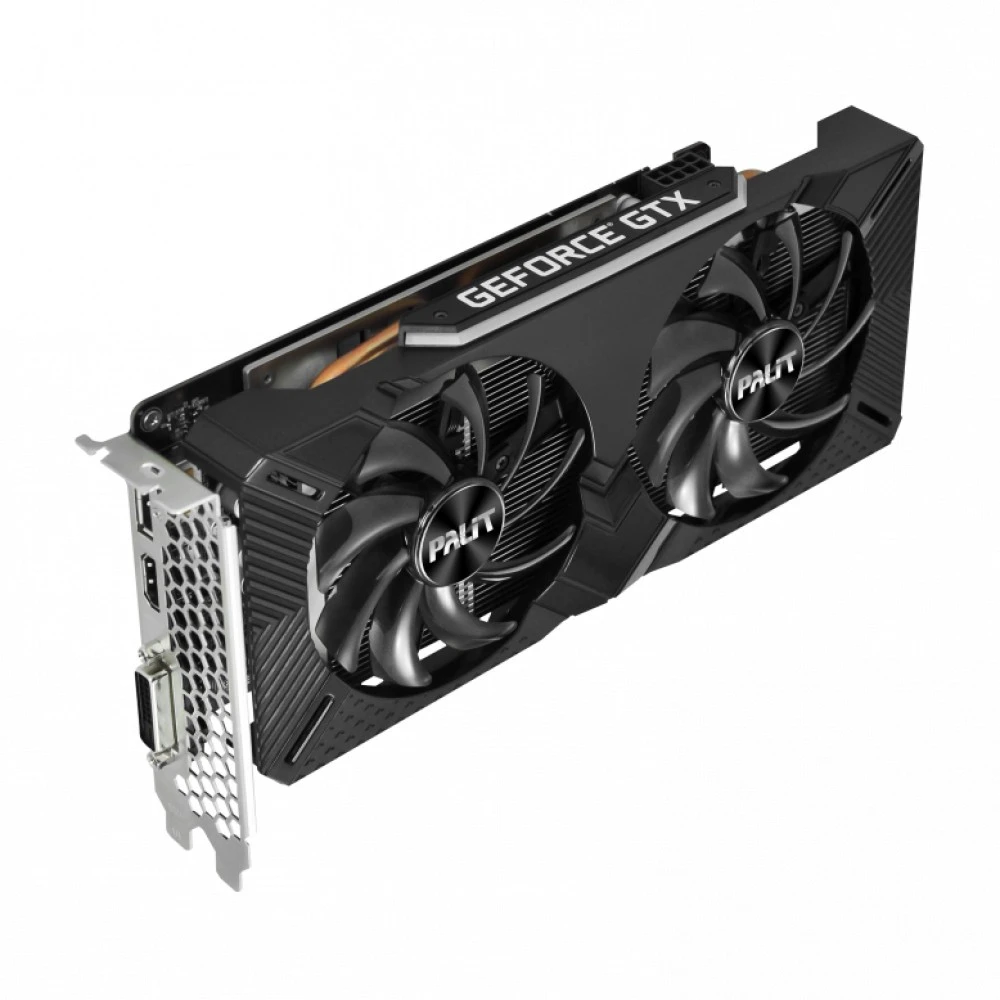 Видеокарта Palit PA-GTX1660 DUAL 6G NE51660018J9-1161C 6 ГБ