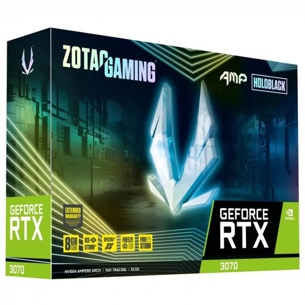 Видеокарта Zotac GeForce RTX 3070 AMP Holo 8Gb ZT-A30700F-10P 8 ГБ