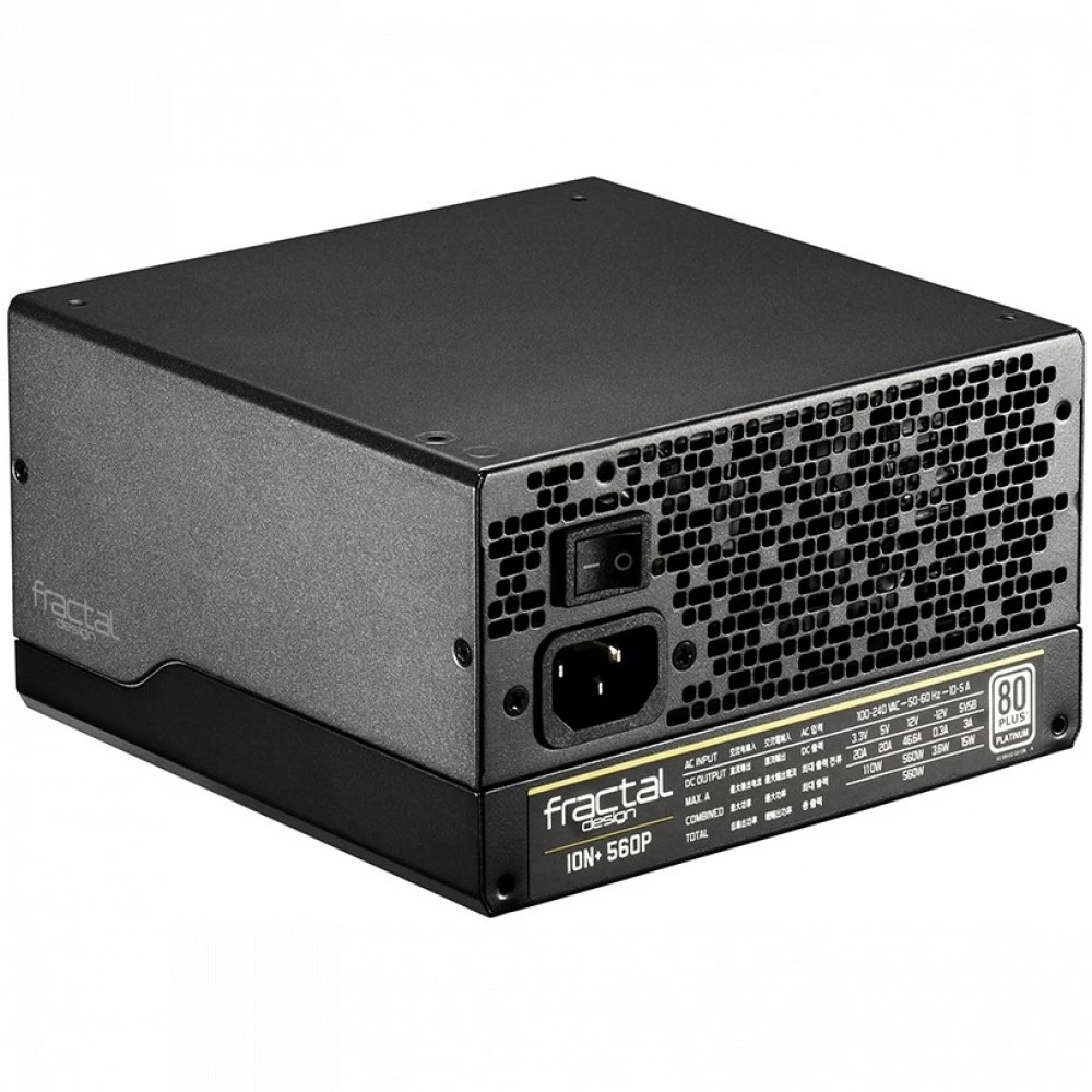 Блок питания FRACTAL DESIGN FD-PSU-IONP-660P-BK-EU 660 Вт, 80+ Platinum