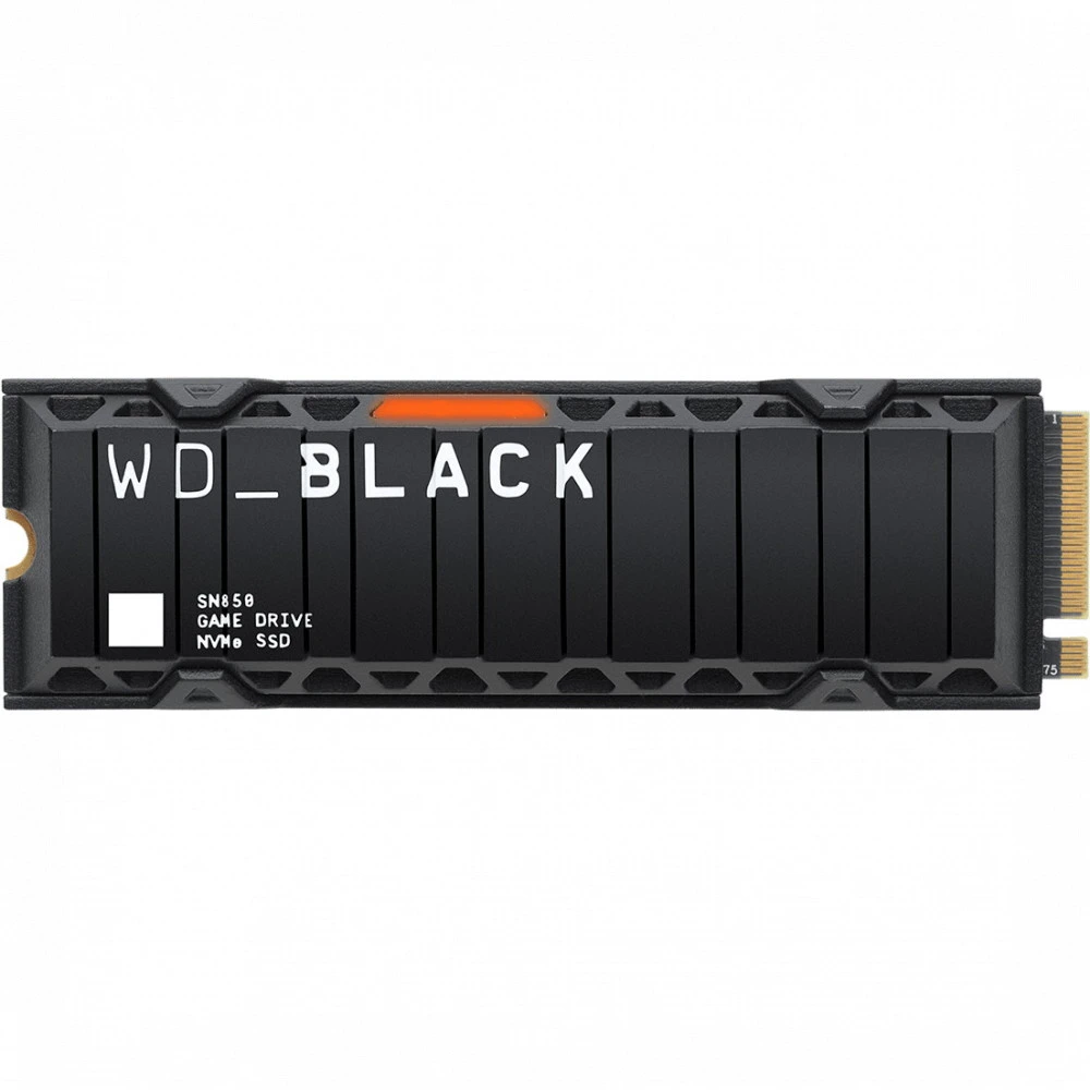 Жесткий диск Western Digital WD_BLACK SN850 WDS100T1XHE SSD (твердотельные), 1 ТБ, M.2, PCIe