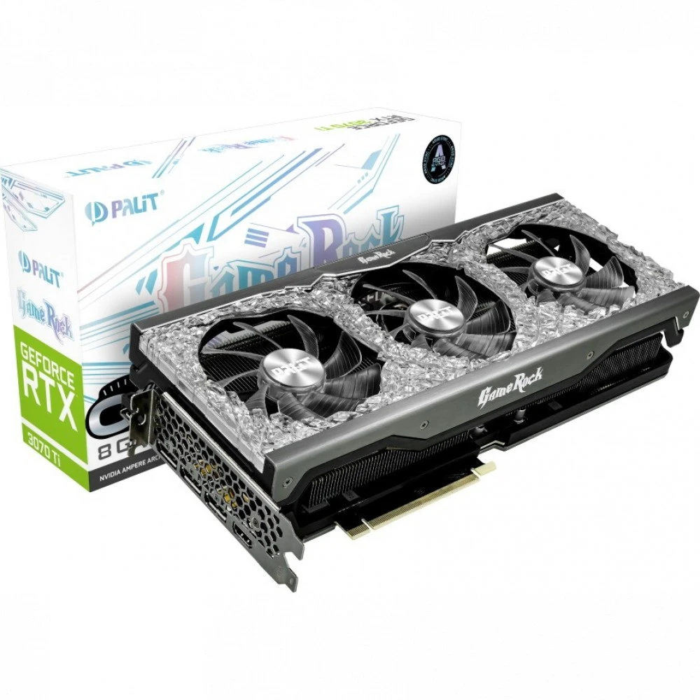 Видеокарта Palit RTX 3070 Ti GameRock OC (NED307TT19P2-1047G) 8 ГБ