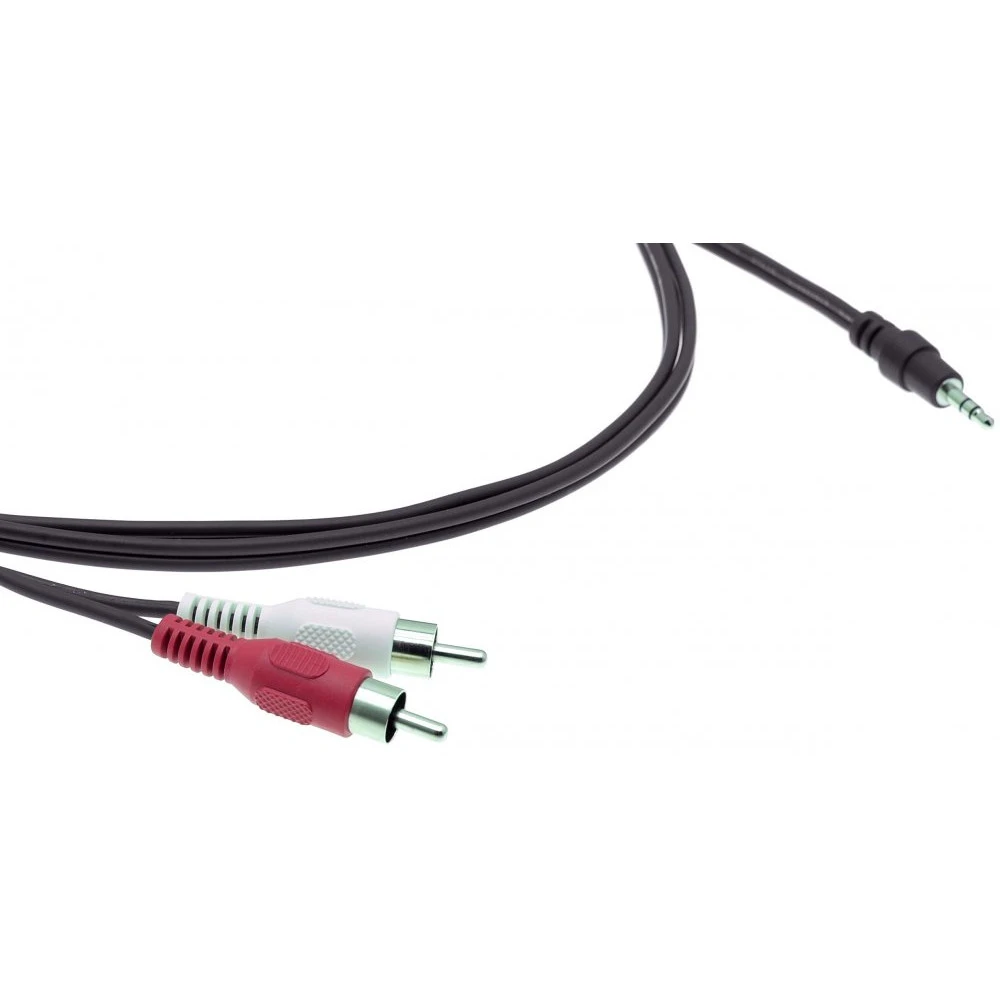 Кабель интерфейсный Kramer C-A35M/2RAM-10 MINI JACK 3.5 (input) - RCA x2