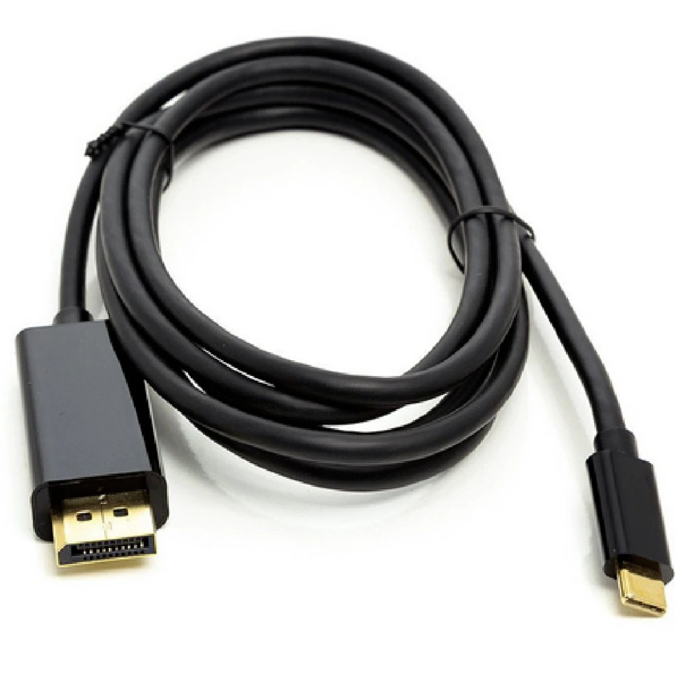 Кабель интерфейсный PowerPlant Type-C - DisplayPort 1.8 м 1312233 USB Type C - Display порт
