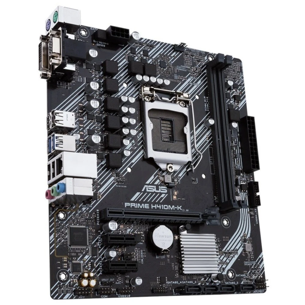 Материнская плата Asus H410M-K Micro-ATX, LGA 1200