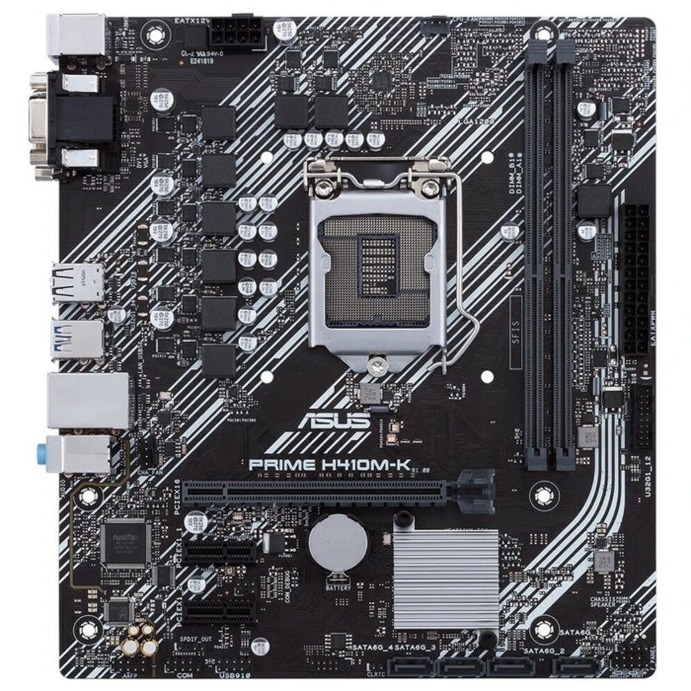 Материнская плата Asus H410M-K Micro-ATX, LGA 1200