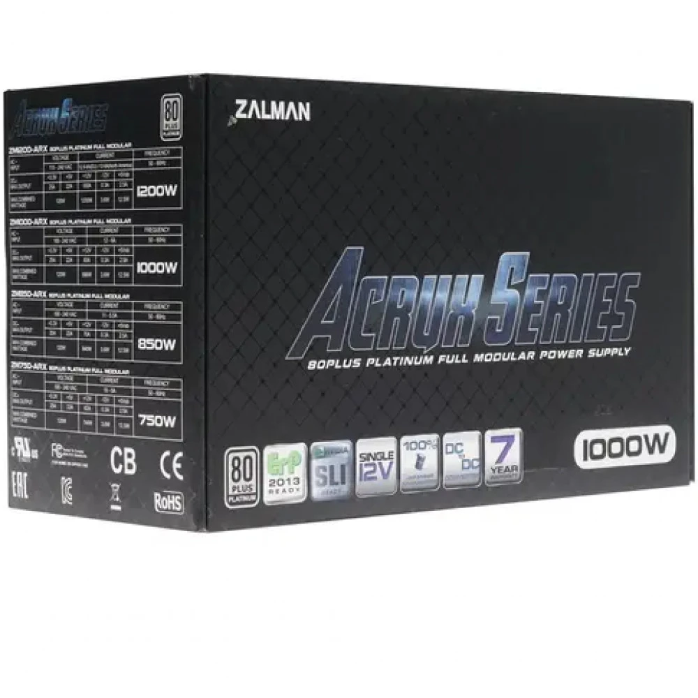 Блок питания Zalman ZM1000-ARX 1000 Вт, 80+ Platinum