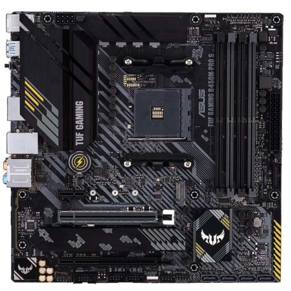 Материнская плата Asus TUF B450M-PRO S GAMING Micro-ATX, AMD AM4
