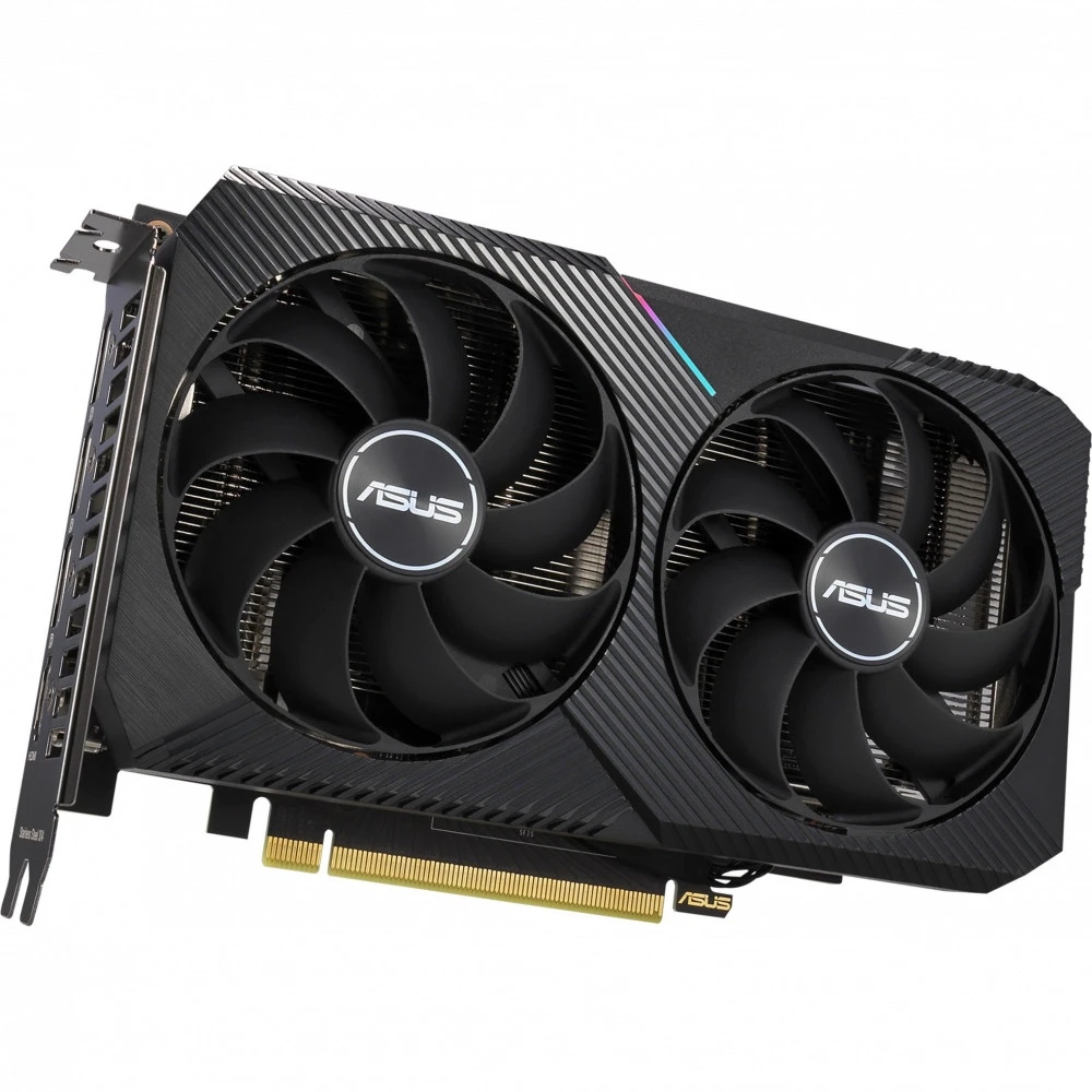 Видеокарта Asus RTX 3060 Dual V2 OC LHR DUAL-RTX3060-O12G-V2 12 ГБ