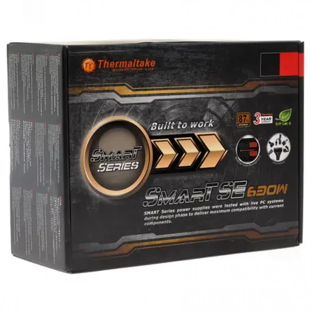 Блок питания Thermaltake Smart SE 630W SPS-630MPCBEU 630 Вт, 80+