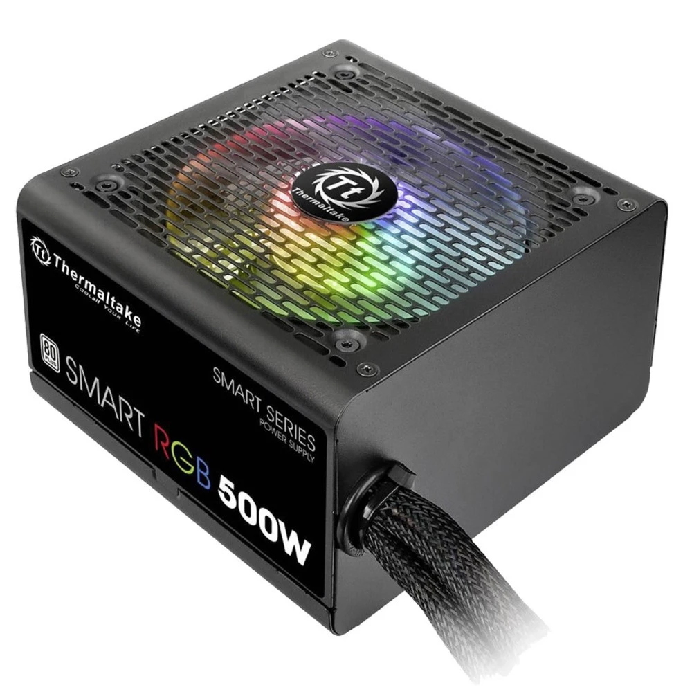 Блок питания Thermaltake Smart RGB 500W (230V) PS-SPR-0500NHSAWE-1 500 Вт, 80+