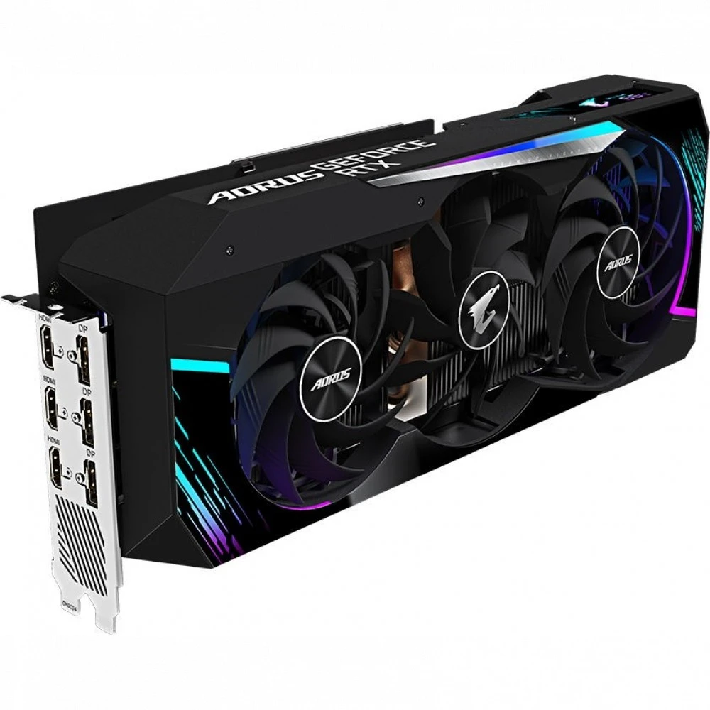 Видеокарта Gigabyte GeForce RTX 3080 AORUS MASTER 2.0 LHR 10G GV-N3080AORUS M-10GD 2.0 10 ГБ