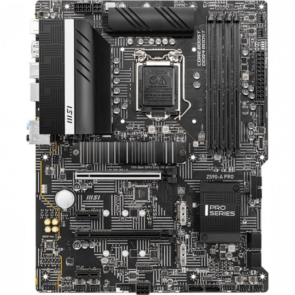 Материнская плата MSI Z590-A PRO ATX, LGA 1200