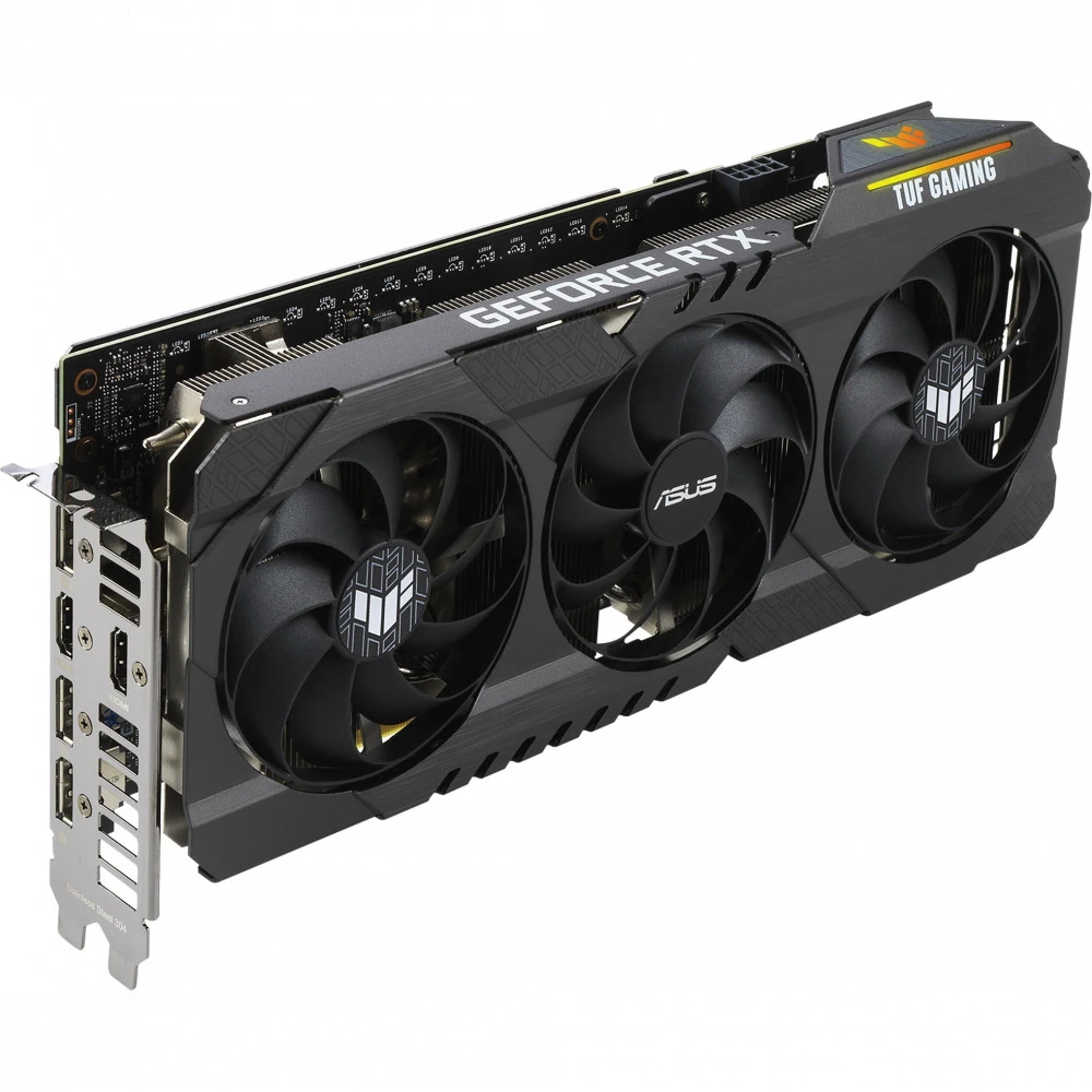 Видеокарта Asus RTX 3060 TUF Gaming V2 OC LHR TUF-RTX3060-O12G-V2-GAMING 12 ГБ