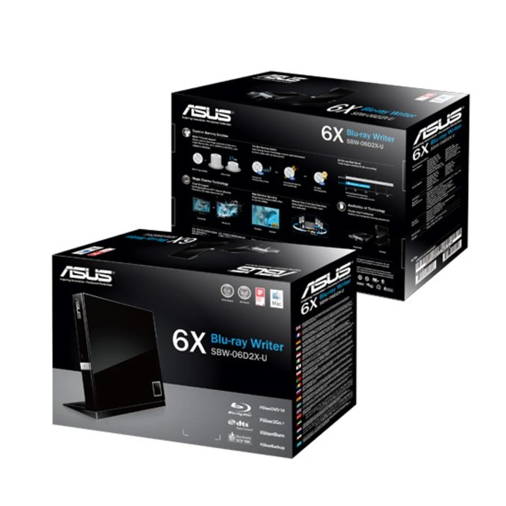 Оптический привод Asus SBC-06D2X-U SBC-06D2X-U/BLACK/ASUS