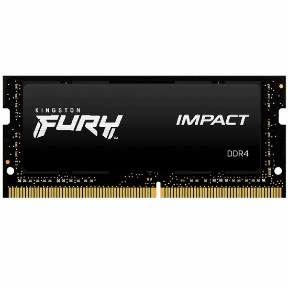 ОЗУ Kingston Fury Impact KF432S20IB1/16 SO-DIMM, DDR4, 16 Гб, 3200 МГц
