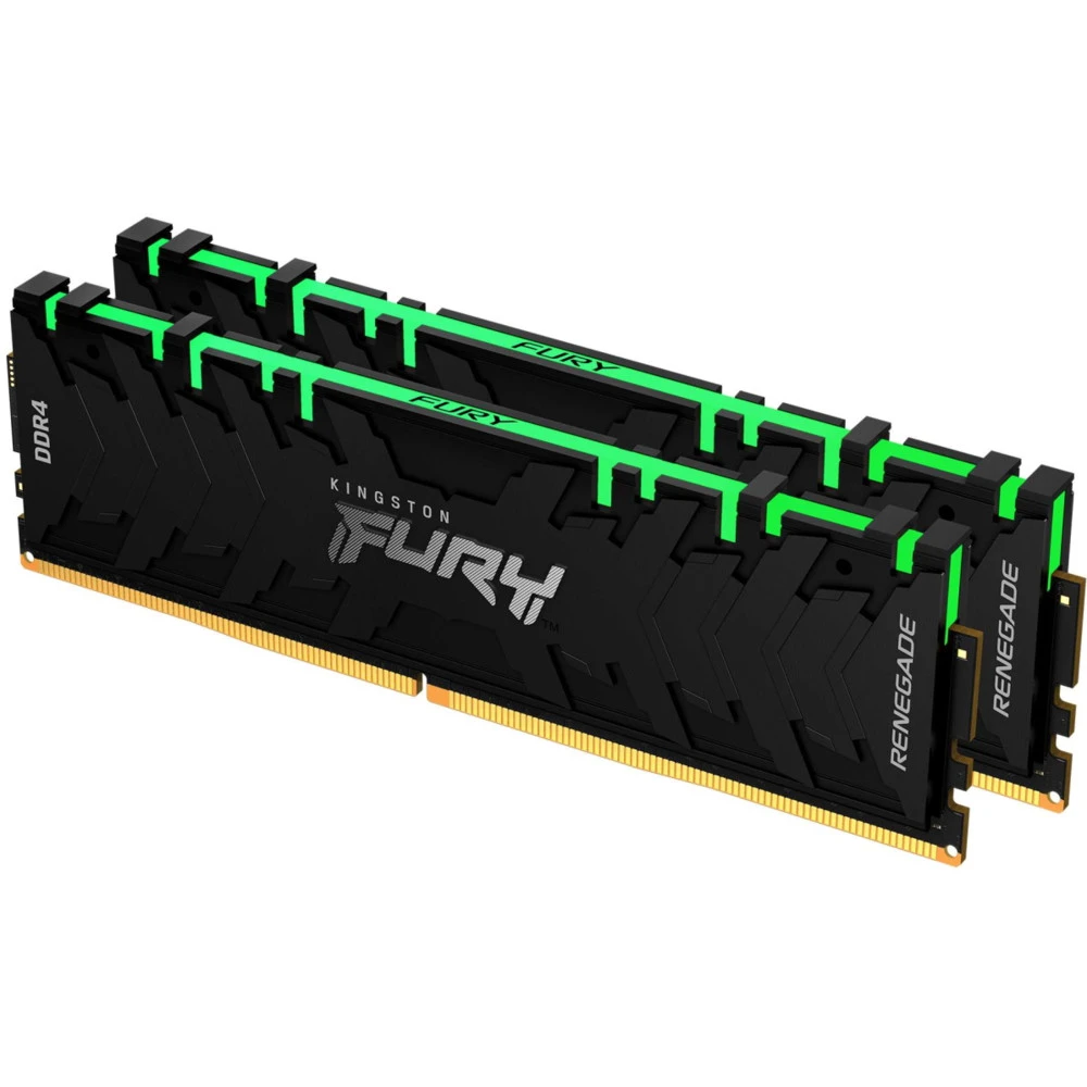 ОЗУ Kingston FURY Renegade RGB 16 ГБ KF440C19RBAK2/16 DIMM, DDR4, 16 Гб (2 х 8 Гб), 4000 МГц