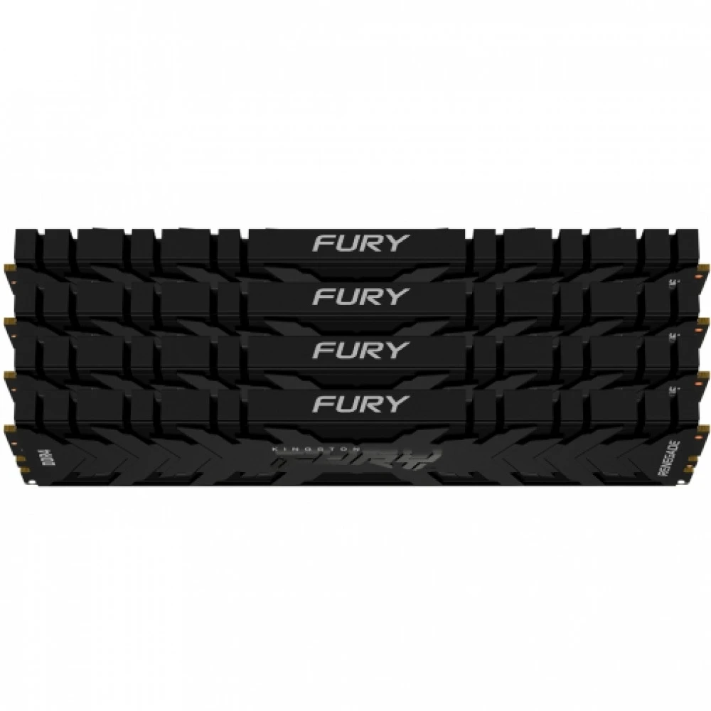 ОЗУ Kingston Fury Renegade KF432C16RBK4/32 DIMM, DDR4, 32 Гб (4 х 8 Гб), 3200 МГц