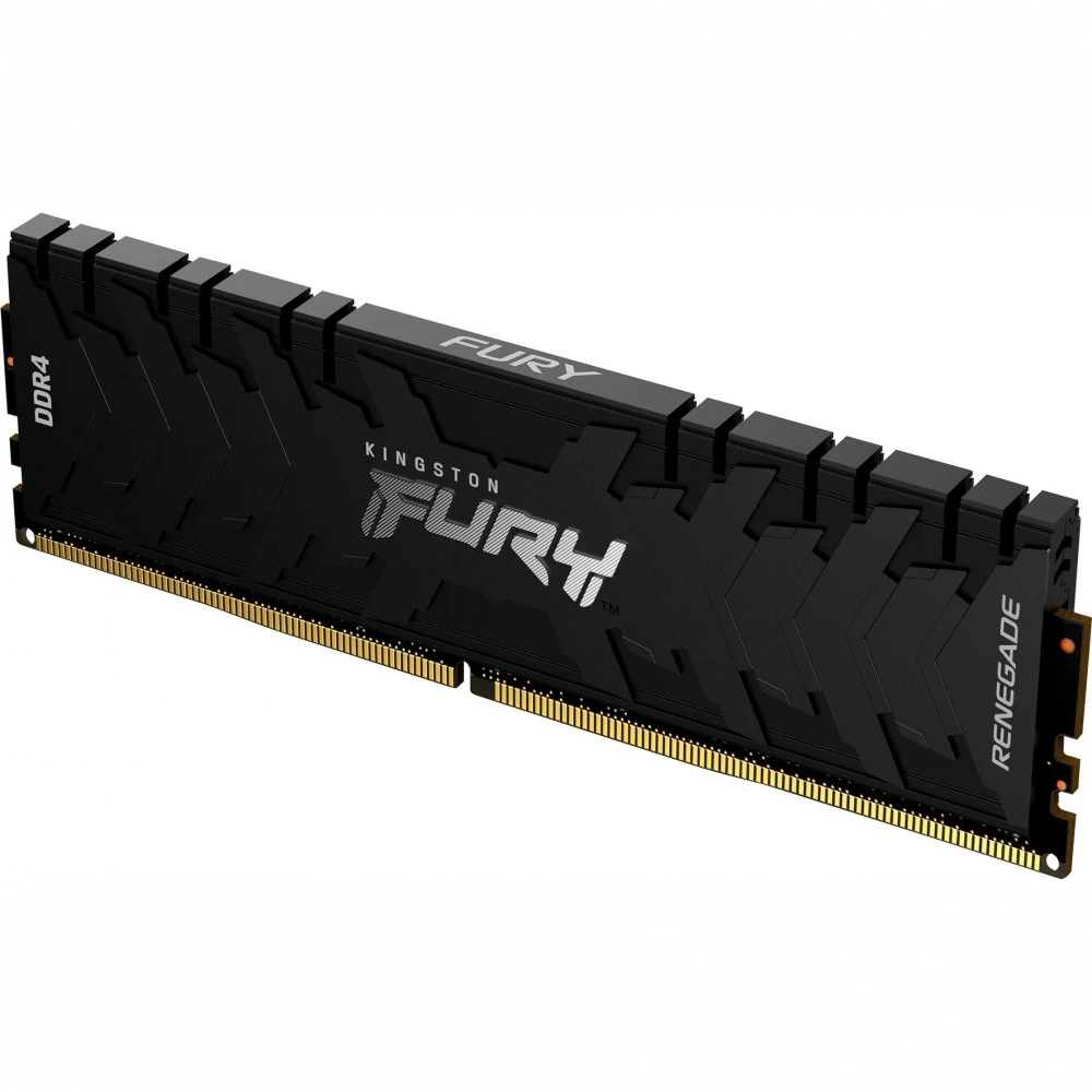 ОЗУ Kingston Fury Renegade KF432C16RBK2/64 DIMM, DDR4, 64 Гб (2 х 32 Гб), 3200 МГц