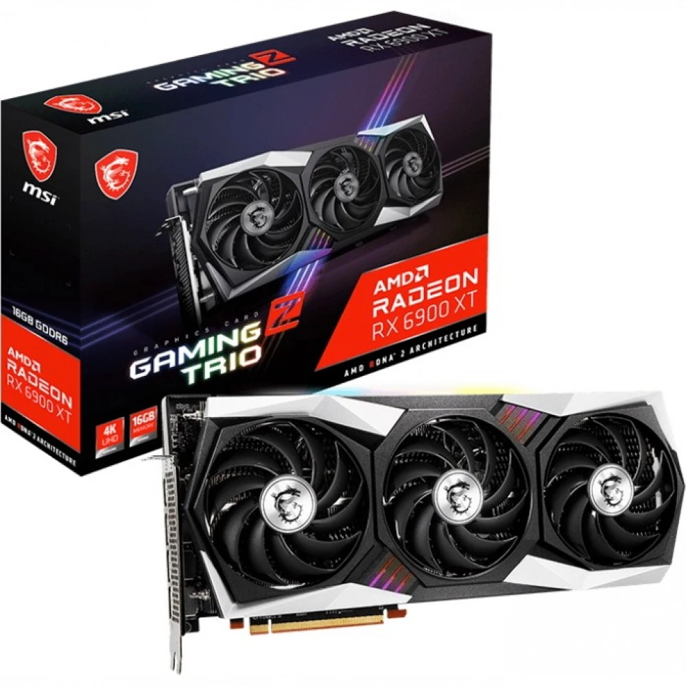 Видеокарта MSI RX 6900 XT GAMING Z TRIO 16G 16 ГБ