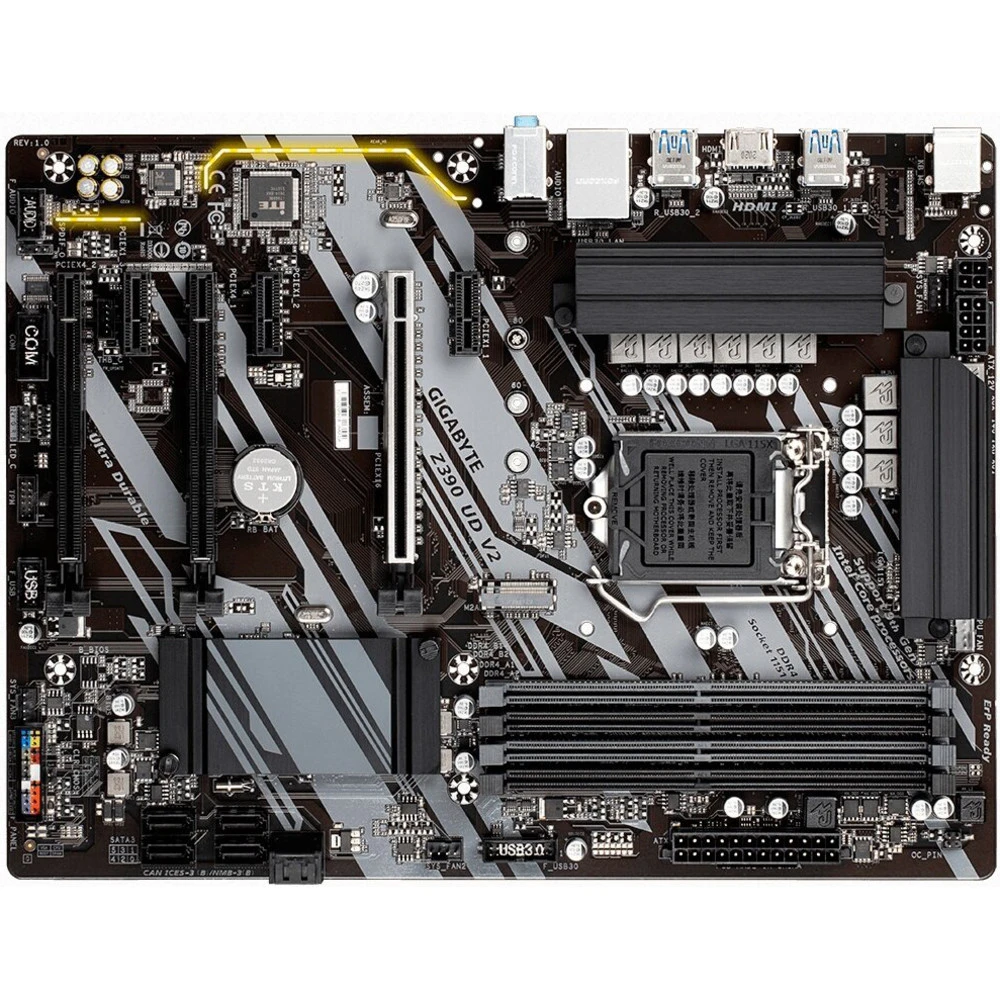 Материнская плата Gigabyte Z390 UD V2 (rev. 1.0) 4719331811655 ATX, LGA 1151
