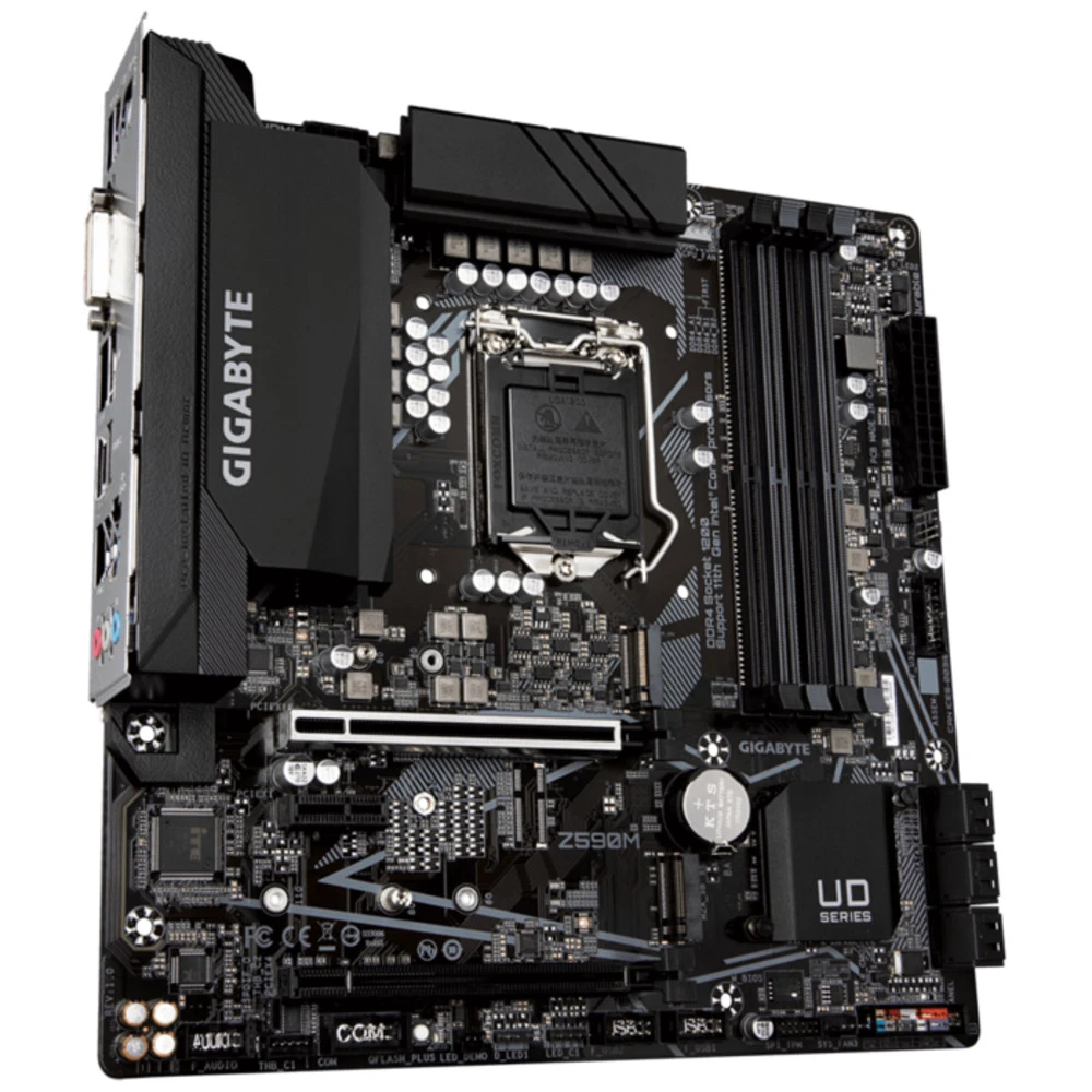 Материнская плата Gigabyte Z590M 4719331815479 Micro-ATX, LGA 1200