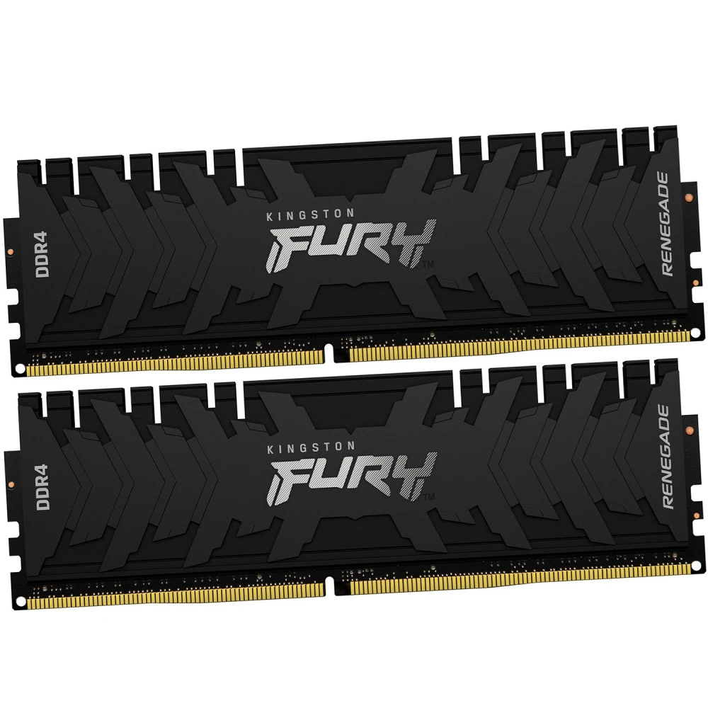 ОЗУ Kingston Fury Renegade KF430C15RBK2/16 DIMM, DDR4, 16 Гб (2 х 8 Гб), 3000 МГц