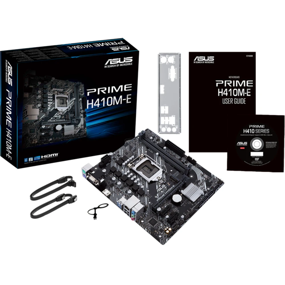 Материнская плата Asus H410M-E Micro-ATX, LGA 1200