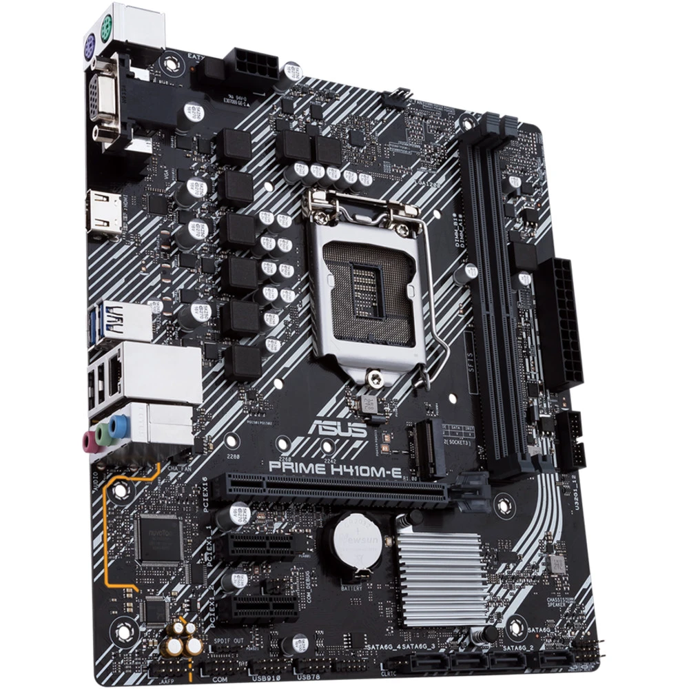 Материнская плата Asus H410M-E Micro-ATX, LGA 1200