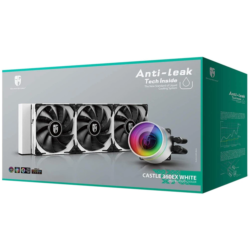Система охлаждения Deepcool CASTLE 360EX WH 37757