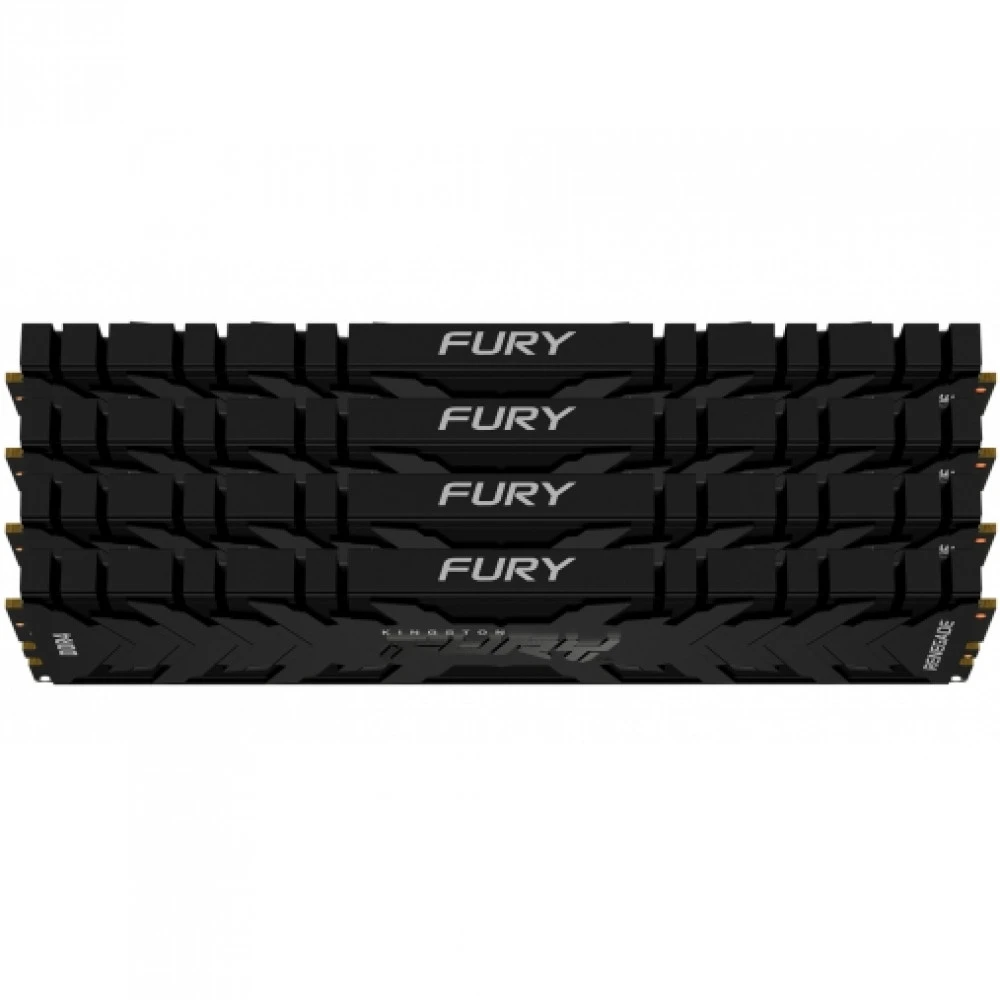 ОЗУ Kingston FURY Renegade Black 32 ГБ KF436C16RBK4/32 DIMM, DDR4, 32 Гб (4 х 8 Гб), 3600 МГц