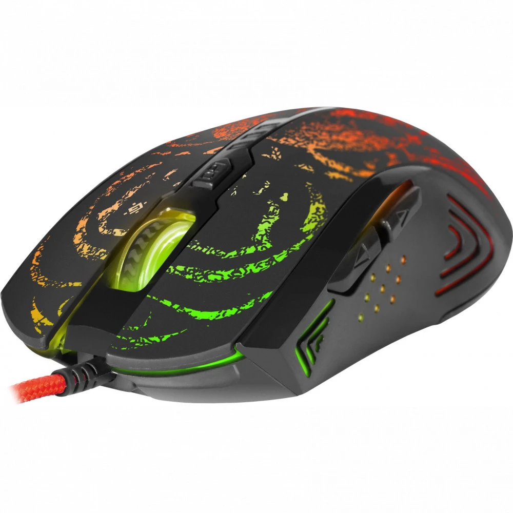 Мышь Defender Invoker GM-947 52947 Игровые, Проводная