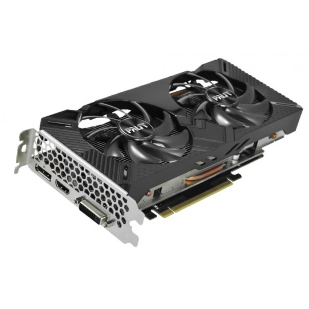Видеокарта Palit NVIDIA GeForce GTX 1660TI DUAL NE6166T018J9-1160C 6 ГБ
